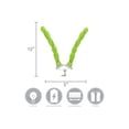 thumbnail image 2 of Light-Up Green Insect Antennae LumenHorns, 2 of 2