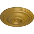 thumbnail image 3 of Ekena Millwork 14 3/4"OD x 1 3/4"P Traditional Ceiling Medallion (Fits Canopies up to 4"), Hand-Painted Pharaohs Gold, 3 of 6