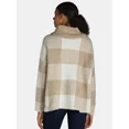 thumbnail image 4 of Dreamers by Debut Women’s Cowl Neck Sweater with Long Sleeves, Midweight, Sizes XS-XL, 4 of 4