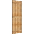 thumbnail image 2 of 32 1/4"W X 76"H Timbercraft Six 5 3/8" Boards Joined Board-N-Batten Shutters, Rough Sawn Western Red Cedar (Per Pair), 2 of 13