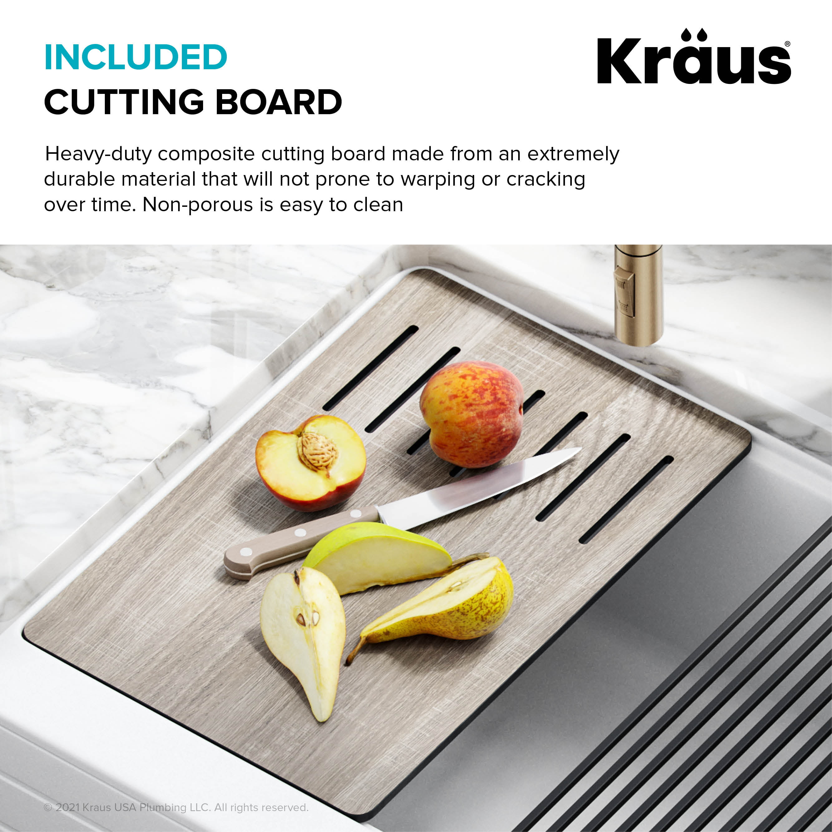 Kraus KGUW230MBL 30 Inch Single Bowl Undermount Kitchen Sink with