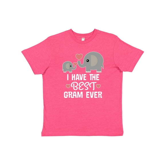 Inktastic Best Gram Ever Grandchild Gift Youth T-Shirt