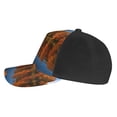 thumbnail image 3 of Curved Design Along The Top Of The Baseball Cap Reinforced Adjustable Breasted Four Seasons Available Autumn Lake, 3 of 8