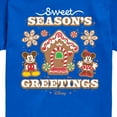 thumbnail image 3 of Disney - Mickey and Minnie Sweet Seasons Greetings Christmas - Toddler & Youth Short Sleeve Graphic T-Shirt, 3 of 5