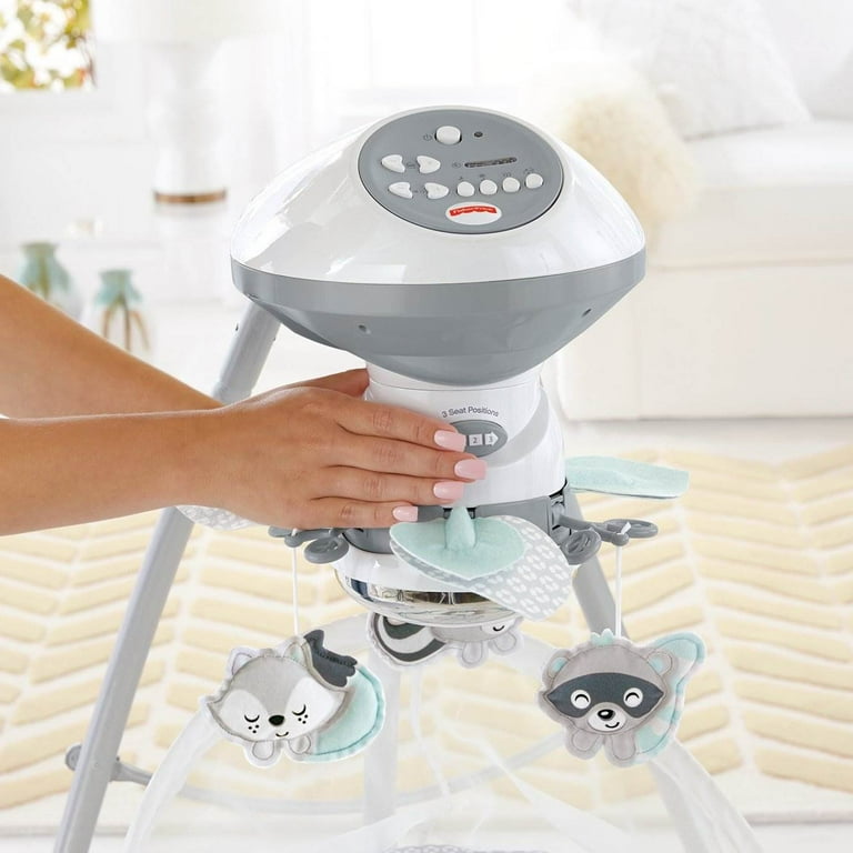 Fisher Price Moonlight Meadow 6 Speed Singing Deluxe Cradle n Swing CHM78 Walmart