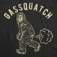 thumbnail image 2 of Mens Gassquatch T Shirt Funny Fart Sasquatch Bigfoot Sarcastic Graphic Tee Graphic Tees, 2 of 7