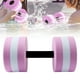 thumbnail image 3 of Mancuernas acuáticas para piscina, resistencia, natación, fitness, profesionales Rosa, 3 of 9