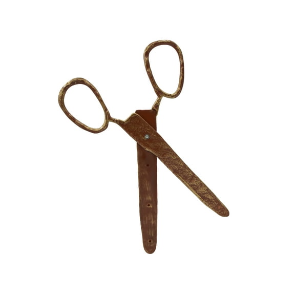 Nicky Bigs Novelties Halloween Big Giant Fake Scissors Prop Rusty Red Large Plastic Prop Clown Zombie Teacher Costume Cosplay