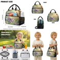 thumbnail image 5 of DISNIMO 3PCS Backpack Set with Lunch Box and Pencil Case, Jumping Spider Printed Girls Schoolbag for Preschool Primary Junior High, Large Lightweight Student Backpack Travel Daypack, 5 of 7