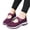 Purple, variant on Women's Orthopedic Shoes Breathable Casual for Walking Everyday Comfortable Slip Durable Flat Sneakers with Hook Loop Closure Walking Nursing Mary Janes Sneaker Red 7 Wide