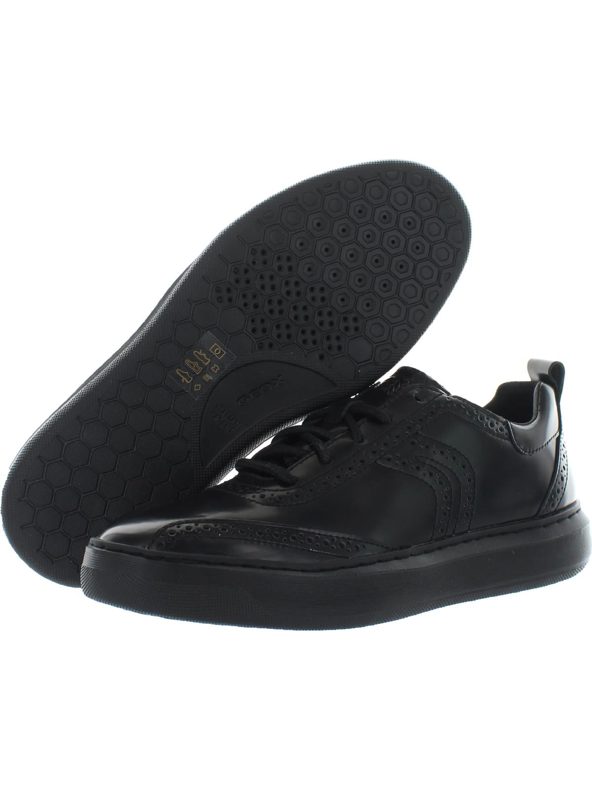 geox deiven leather trainers
