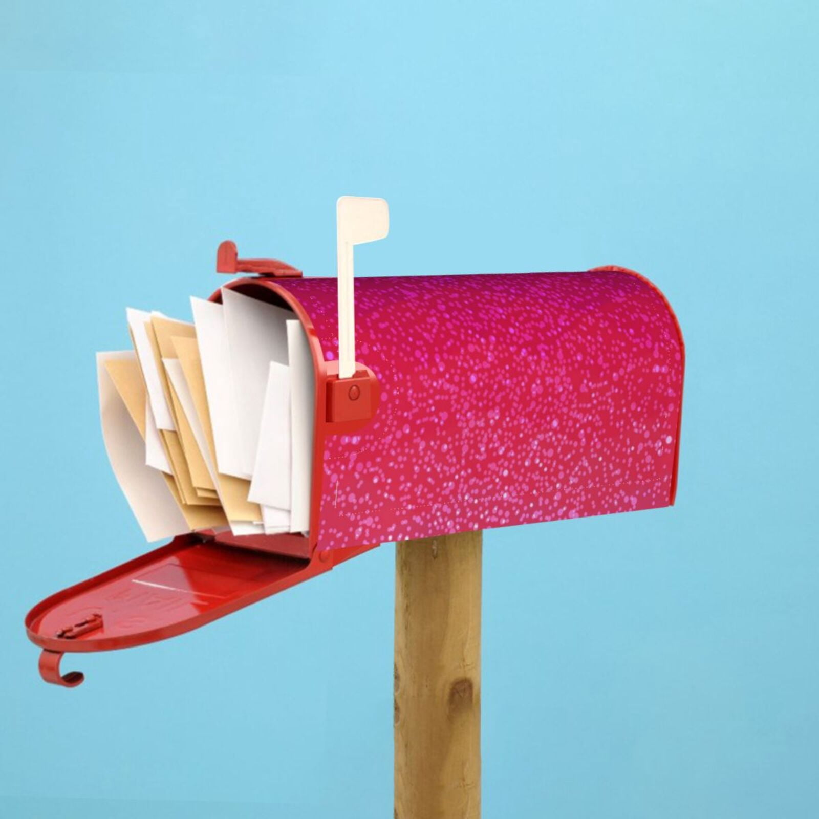 Kdxio Magnetic Mailbox Cover 21x18 in Mailbox Cover Outdoor Decoration Holiday Mailbox Covers for Home Garden Yard-21x18 in