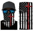 thumbnail image 2 of Flag Bandana Multifunctional Breathable Sun Neck Gaiter for Outdoor Sports Activities, 2 of 6