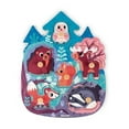 thumbnail image 5 of Janod Happy Forest Wood Peg Puzzle - 6 Pieces - Ages 18 Months+, 5 of 5