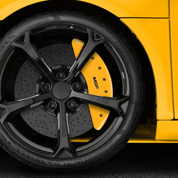 Mgp Set Of 4 Yellow Caliper Covers For 2017 2018 Mercedes Benz C43 Amg Base Walmart Com Walmart Com