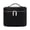 Black(7.6*5.5*6 in), variant on Makeup Bag, Travel Make up Case with Compartments and Handle, Portable Cosmetic Organizer Bags,Toiletry Bag for Women