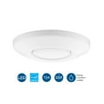 thumbnail image 6 of Intrinsic Collection 7” White Flush Mount LED Adjustable Eyeball, 6 of 8