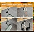 thumbnail image 4 of Arsey fireplace hook Christmas stocking holder fireplace sock holder,   2-in-1 Adjustable No-Drill Decoration Stand(Gary, 8 pieces), 4 of 4