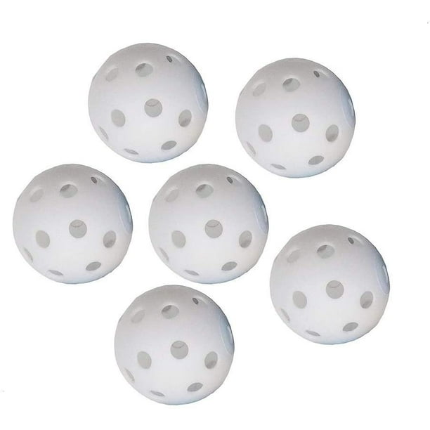 Balles d'Entraînement en Plastique pour 24 Packs, Balles de Golf d'Entraînement