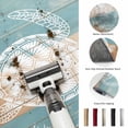 thumbnail image 5 of Small Round Rug 3Ft, Coastal Sea Turtle Non-Slip Washable Circle Rugs Carpet, Summer Coral Ocean Vintage Wood Indoor Outdoor Rug Floor Mats Throw Runner for Bedroom Living Room Bathroom, 5 of 8