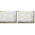 thumbnail image 1 of Cortina de cocina Sweet Home Collection Hopewell White x2, 1 of 1