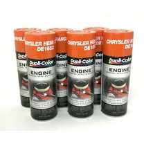 Duplicolor DE1652-6 PACK CHRYSLER HEMI ORANGE Engine Enamel with Ceramic - 12 oz Aerosol Can