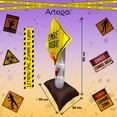 thumbnail image 4 of Inflable de Halloween Artego Letrero Vial Zombi 1.85m, 4 of 8