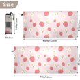 thumbnail image 4 of Coolnut 71x31In Absorbent Quick Drying Beach Towel, Delicate and Easy to Wipe, for Beach Swimming Pools, Bathrooms, Travel and Sports with Mesh Storage Bag-Strawberry Flowers Washcloth Gift, 4 of 7