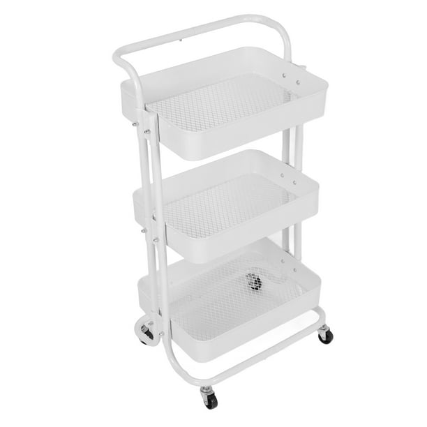 Carrito de Servicios Públicos, Organizador de Carga de Alta Carga, Trolley, Acero Al Carbroin de 360, Ruedas Giratorias para Sala de Estar