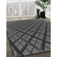 thumbnail image 3 of Ahgly Company Machine Washable Indoor Rectangle Transitional Platinum Gray Area Rugs, 5' x 7', 3 of 7