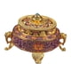 thumbnail image 2 of Quemador de incienso Sunnimix tibetano soporte para incensario Fragancia para palos conos bobinas hotel, 2 of 8
