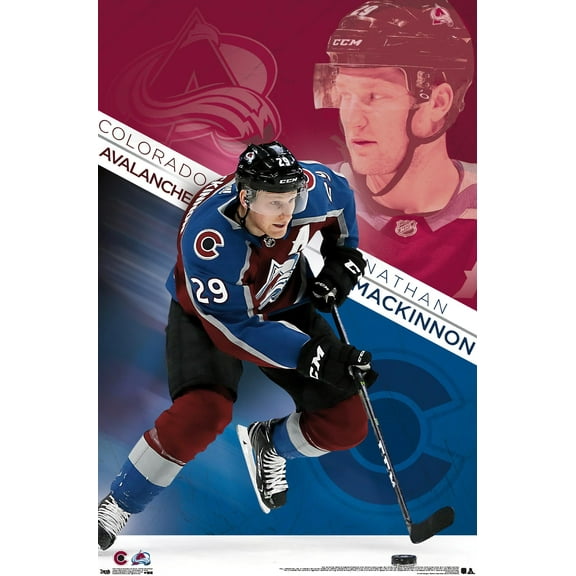 NHL Colorado Avalanche - Nathan Mackinnon Wall Poster, 22.375" x 34"