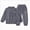 A38-Grey, variant on Girls Pajamas Kids 2 Piece Pjs Set Soft Cozy Long Sleeve Top And Pants Stretchy Girls' Sleepwear,cozy‑fleece 6-12 Months 12-24 Months 2t 3t 4t 5t 6t 7t 8t 9t Children Grey 18-24 Months