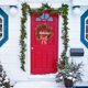 thumbnail image 5 of Guirnalda De Navidad Bayas Rojas Artificiales Arco Colgando Puerta Guirnalda De Pared Decoraciones Decoraciones De Feliz Navidad ANGGREK Otros, 5 of 8