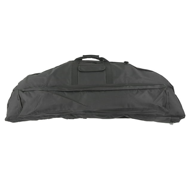 Compound Bow Case, Compound Bow Bag Multiple Pockets Large Capacity, Compound Bow Backpack Portable Comfortable Grip for Archery Training Hunting, Shooting - 45.3in