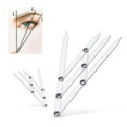 thumbnail image 4 of Regla de plantilla acrílica para cejas, regla para cejas, regla para tatuaje, ceja plegabl Abanopi Regla de plantilla de cejas, 4 of 6