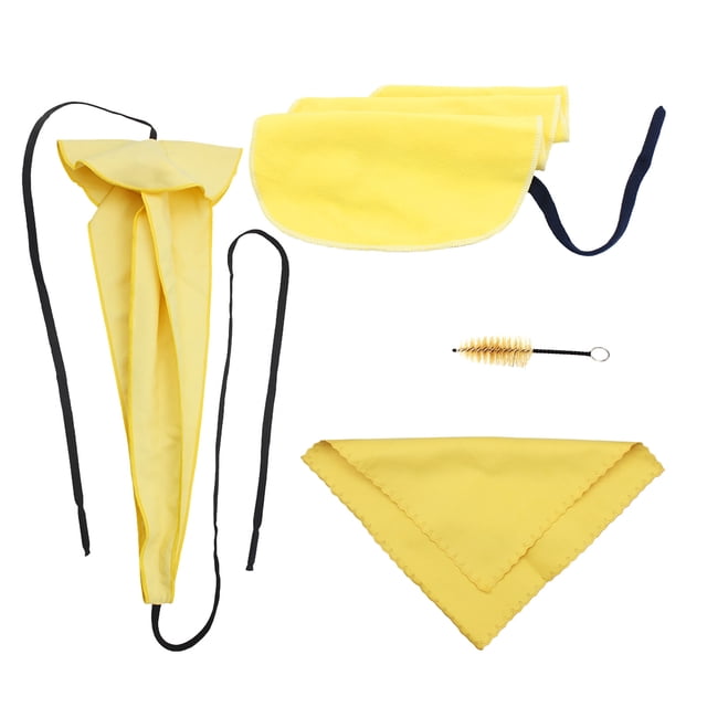 Juego De Limpieza De Saxofón, 4 Piezas Kit De Cepillo Para Boquilla De Saxofón Kit De Cuidado De Limpieza De Saxofón Portátil Juego De Paños De Mantenimiento Confiable Para