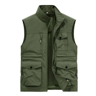 Lee Premium Men's Sherpa Lined Full ZIp Canvas The Workwear Vest