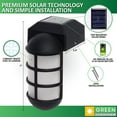 thumbnail image 3 of GreenLighting Marina Solar Post Cap Lights - 4x4 Post Caps Solar Lights for Wood Posts - Outdoor LED Solar Deck Post Lights - Fence Post Lights Solar Powered, 3 of 6