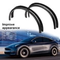 thumbnail image 3 of PIT66 Fender Flares Fit for 2021-2022 Tesla Model Y Fender Flare Smooth Modification Style 4Pcs, 3 of 9