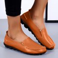 thumbnail image 5 of Juosiy Women's Non Slip Work Shoes Comfortable Dressy Loafers Casual Round Toe Moccasins Driving Flats, 5 of 6