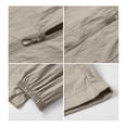 thumbnail image 6 of Nestiefly Men's Jacket UPF 50+ Sun Protective Zip Up Lightweight Jackets Fishing Long Sleeve Summer Wear with Pockets Khaki XL, 6 of 8