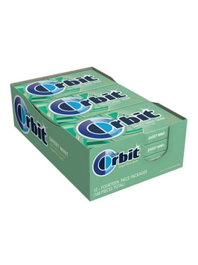 Orbit Sweet Mint Sugar Free Chewing Gum - 12 Ct Bulk Box