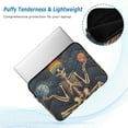 thumbnail image 2 of FORMRS 15"-15.6" Laptop Sleeve Protective Case Soft Carrying Quilted Computer Bag Cover, Skeleton with Rainbow, 2 of 7
