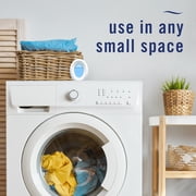 Febreze Bathroom Air Freshener, Small Spaces Odor-Fighting, Crisp Cotton, 2ct, 2 Count