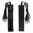 thumbnail image 1 of 2 Pcs Chargeur de Batterie Universel Intelligent Mini Chargeur de Batterie Rechargeable Multifonction, 1 of 4