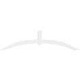 thumbnail image 2 of 84"W x 21"H x 4"D x 4"F, 6/12 Pitch, Archdale Architectural Grade PVC Gable Bracket, 2 of 8