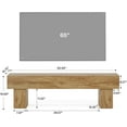 thumbnail image 4 of Tribesigns 63" TV Stand, Farmhouse Entertainment Center, 4 of 8