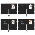 thumbnail image 2 of 5pcs Disposable Mask Holder Organizer Clip Face Mask Cover Storage Folding PP Plastic Clip, 2 of 3