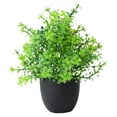thumbnail image 2 of Faux Flowers Unique Style Small Potted Plants Artificial Greenery For Home Decor Artificial Potted Plant Decoration Plant Combination Indoor Tabletop Decoration Eco Friendly, 2 of 9